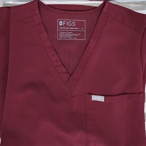 FIGS S Catarina Burgundy